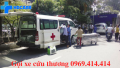 Thuê xe cứu thương từ Hà Nội đi HCM