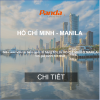 Giá cước vận tải biển hàng hóa từ Hồ Chí Minh đến Manila