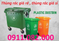 Cung cấp thùng xử lý rác, thùng phân loại rác, thùng rác 120l 240l giá rẻ- lh 0911082000