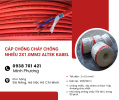 Cáp điện chống cháy chống nhiễu 2x1.0 Altek Kabel Hải Phòng, Lào Cai, Quảng Ninh
