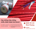 Cáp chống cháy chống nhiễu 2x2.5mm2 Altek Kabel Đà Nẵng, Bình Định, Phú Yên