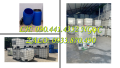 Thùng phuy nhựa 100 lít nắp kín màu xanh dương, thùng phuy nhựa 220 lít nắp kín đựng chất lỏng tại Bình Dương