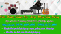Địa chỉ trung tâm đào tạo nhạc cụ : organ, guitar, piano, trống jazz tại tphcm