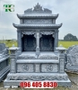 Mẫu lăng thờ đá chung phổ biến tại Hưng Yên hiện tại
