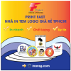 IN STICKER SỐ LƯỢNG ÍT LẤY NGAY THEO YÊU CẦU