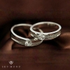 Nhẫn cưới – Nhẫn cưới bạch kim đẹp, sang trọng