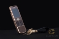 Nokia 8800E chính hãng Vàng hồng da nâu phím đá