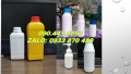 Báo giá can nhựa 500ml đựng thành phần công nghiệp, can nhựa 1 lít đựng hóa chất nông nghiệp đậm đặc