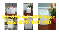 Can nhựa 5 lít màu trắng, can 2 lít đựng nước giặt, can 1 lít đựng chất bảo quản