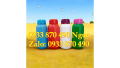 Chai nhựa 1 lít đựng hóa chất nhiều màu, chai nhựa 500ml nắp vặn, chai lọ 250ml nắp phun sương (dạng xịt)