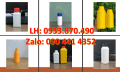 Gía chai nhựa 1 lít vuông, chai nhựa 500ml đựng thuốc diệt mầm sâu bệnh, chai nhựa 250ml đựng hóa chất thần nông
