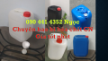 Can nhựa 10 lít đựng hóa chất đặc thù ngành may mặc, can nhựa 20 lít đựng thành phần chất hóa học chuyên dụng