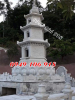 Những mẫu tháp đá lục lăng để tro cốt bán tại miền tây
