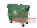 Thùng rác 4 bánh xe lớn 660l FTR660