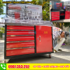 Tủ sắt 6 ngăn đựng đồ nghề kèm bảng treo sơn tĩnh điện