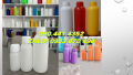 Chai nhựa 1 lít đựng bazơ, chai nhựa 0.5 lít đựng hóa chất siêu dày, chống phản ứng hóa học
