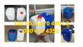 Thùng 10 lít đựng mẫu, can 20 lít đựng mực in, can nhựa 25 lít đựng thuốc tẩy, can 30 lít đựng axit