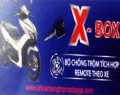 X-Box,Chống Trộm Tích Hợp Remote theo Xe,air blade,sh