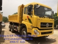 Xe ben 8 tấn, xe ben 3, 4 chân Dongfeng tại Hà Nội 2015, 2016