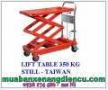 Giảm giá cực sốc với xe nâng bàn thủy lực, xe nâng mặt bàn Noblift Germany, Still Taiwan tại hcm
