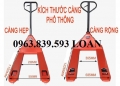 Bán xe nâng tay 2000kg hiệu Meditek hàng nhập khẩu mới giá sỉ
