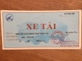 Nhận làm phù hiệu xe ô tô tải, đầu kéo